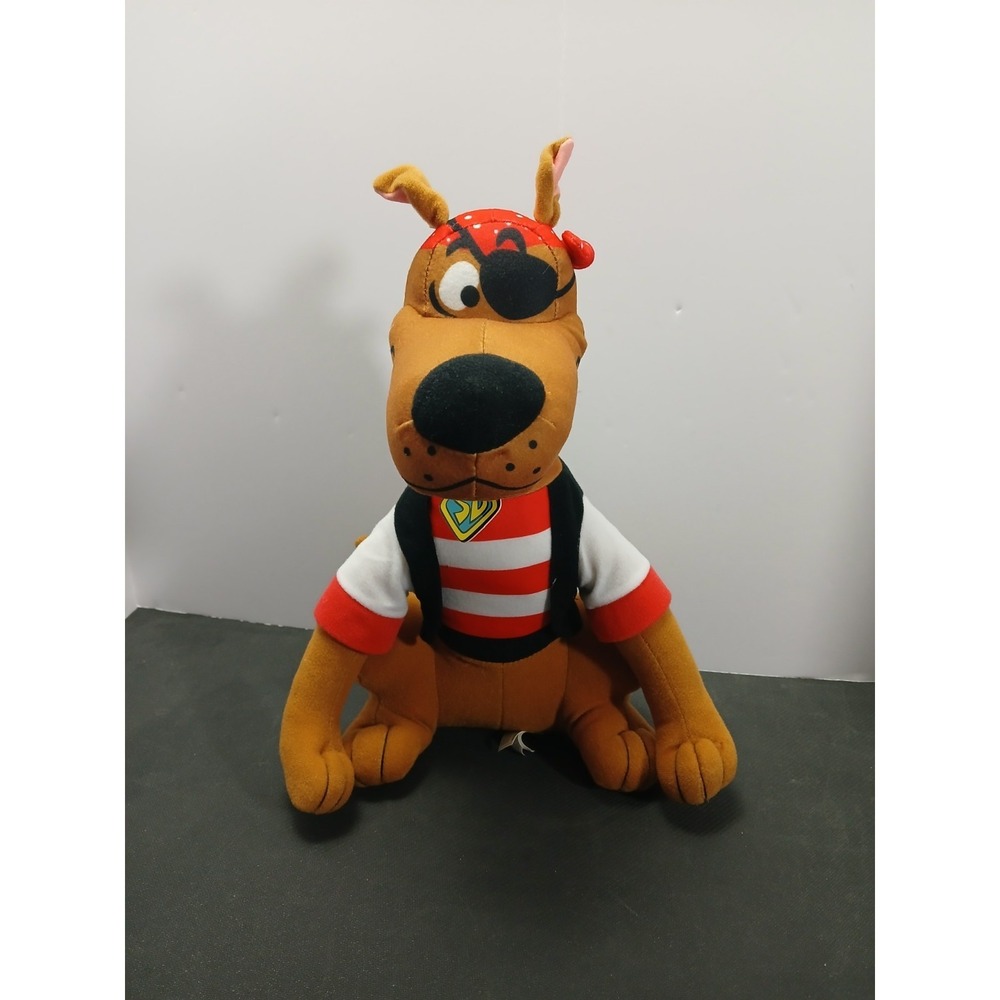 Pirate Scooby‎ Doo Plush Stuffed Toy 12" inch Toy Factory Warner Bros